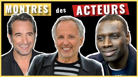 LUCHINI, DUJARDIN, OMAR SY Les Montres des Acteurs .